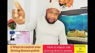 Punti patente/ How to control your driving licence points and regain lost points - Herostv
