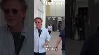 Daniel Craig Meets His Fellow Fans In Paris With His Guards🎙️#danielcraig