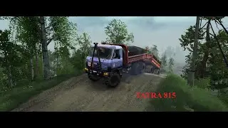Spintires  MudRunner 2022 обзор мода TATRA 815