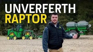 Strip Till Farming: NEW Unverferth Raptor Strip Tillage Toolbar Walkaround