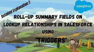 Salesforce : Roll-Up Summary Fields on Lookup Relationships using Record Triggers