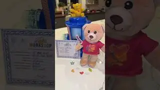 ASMR Build-a-bear at home stuffing station unboxing! 🐻✨🧸#buildabear #buildabearstuffing #stuffing
