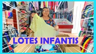Lotes de ROUPAS  INFANTIS para BRECHÓ E BAZAR