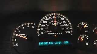 Сброс индикатора срока службы масла для Chevrolet Silverado или GMC Sierra 1999&ndash;2006 гг. (как сде...