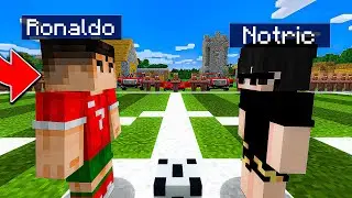 😱 QISHLOQGA RONALDO KELDI! | UZBEKCHA MINECRAFT