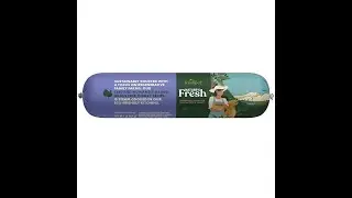 Freshpet Fresh Dog Food Roll: Grain-Free Turkey, Humanely Raised, Slice & Serve 1lb