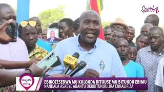 Ebikoszesebwa mu kulonda bituuse mu bitundu ebimu, Mafabi asabye abantu okubitunuulira enkaliriza