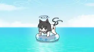 Spinning Cat Kikyou (spinning seal meme)
