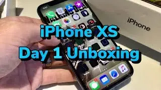 Apple iPhone XS 256gb Space Grey | Day 1 Unboxing!