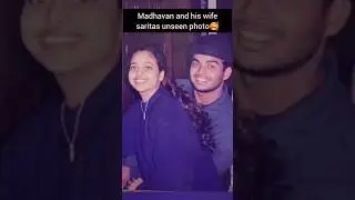 Madhavan and his wife Sarita unseen photo❤️🥰😍#cuoplegoals #viralvideo  #bollywood #youtubeshorts