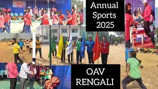 Annual Sports (Part-1)Day 2025#oavrengali #school #sports #annualsports #viral