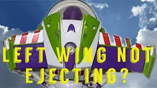 Buzz Lightyear Signature Collection Left Wing Not Ejecting? Thinkway Toys