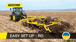 BEDNAR FMT | Просте налаштування дисколапових культиваторів ACTROS RO (UA version)