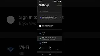 How to fix Mobile data No service problem in Vivo airtel 5G phone #mobiledata #noservice #vivo