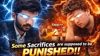 SOME SACRIFICES ARE SUPPOSED TO BE PUNISHED ♞ GUKESH DOMMARAJU vs HANS NIEMANN | TATA STEEL CHESS 26