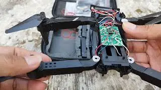 bongkar daleman drone e88 pro