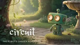 Soothing Bedtime Story for Kids | Circuit the Robot's Garden Adventure (Sleep Story)
