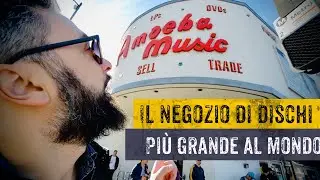 #AMOEBA MUSIC Il negozio di dischi PI&Ugrave; GRANDE AL MONDO // Drum Vlog Ep#21