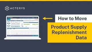 Moving Product Supply Replenishment Data Between Production Plants