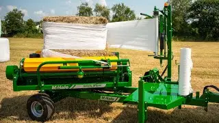 McHale 995 TSR Square and Round Bale Wrapper