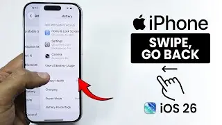 [iOS 26] How to Swipe / Go Back on ANY iPhone