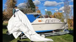 Biltema_Andamio para embarcacion / Cover stand for boat