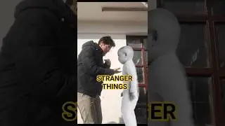 Me and ai baby strange than stranger things #strangerthings #trend #milliebobby #eleven #fyp #shorts