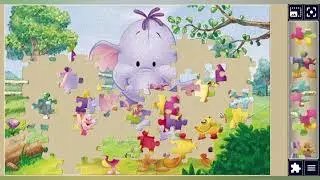Winnie the pooh & Friends Birthday part with Haffalump🎉🐻🐘🐯🐽🌈✨️🪄//jigsaw puzzles🧩//puzzlesArt🧩🧩//