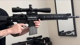 Airsoft gas blowback KAC SR-25 ECC v2 by VFC shooting