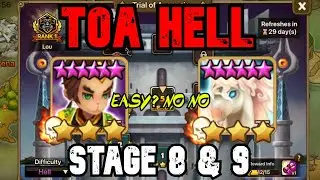 TOA HELL STAGES 8 & 9 -XING ZHE & ELEANOR - NOT TOO EASY CLEARS - JULY 2021