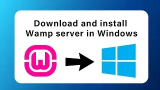 How to download and install wamp Server | Run PHP Code