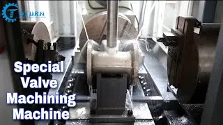 Special Valve Machining Machine - Three Face Turning Lathe - Gate