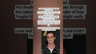 Truth Behind a Shocking Hollywood Death 😔#JamesRansone#TheWire#HollywoodNews#CelebrityLoss