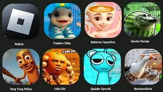ROBLOX, TRALALERO TRALALA OBBY, BALLERINA CAPUCHINO, GLORBO FLORIDA, TUNGTUNG SAHUR,... | VH Game