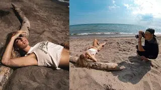 Sony A7iii - Beach Portrait Session - (insta360)
