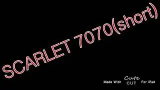SCARLET 7070(short)