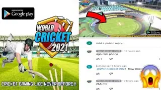 World Cricket 2021 Release Date And Jearsy Cousmtization Game Size Full Explain Official Proofs 😥😖