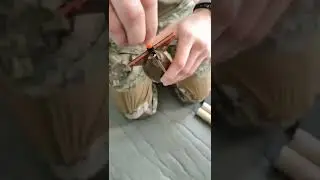 Ukrainian soldier showing Grenade dropping technique #shorts #ukraine #russia #russiaukrainewar