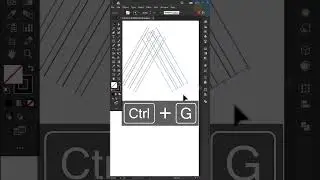 How to make a Modern X letter logo in Adobe Illustrator Tutorial