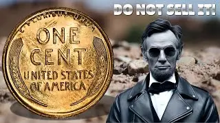 Coin Roll Hunting 198?D Strike Through Error US Lincoln Memorial Cent!