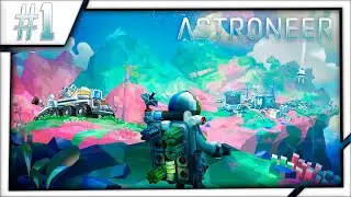 Ненавижу пещеры|Astroneer(ep1)