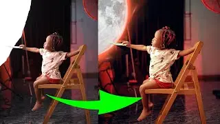 Photoshop Tutorial/ frequency separation/ photo manipulation