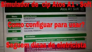 Como | configurar |CLP | Atos | software | Soft | Schneider | simulador | A1