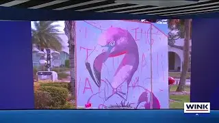 Local artists transform Fort Myers park with vibrant murals and 3D art