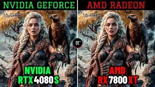 Сравнение игровой производительности: RTX 4080 против RX 7800 XT &mdash; решение об обновлении!
