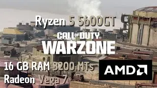 Ryzen 5 5600GT + 16GB RAM 3200MT/s | WZ Resurgimiento Area 99 (2024)
