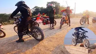 Having Fun with Dirt Riders / Classic Wheels Dharan