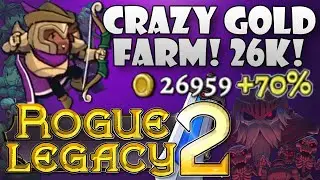 26k Gold farm as an Archer! | Rogue Legacy 2
