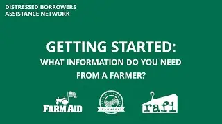 Getting Started: What Information Do You Need From a Farmer? (DBAN Gathering Training)