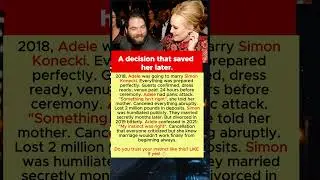 The night Adele canceled wedding with Simon Konecki one day before